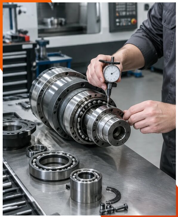 Ремонт шпинделей станков с выездом в Орехове-Зуеве